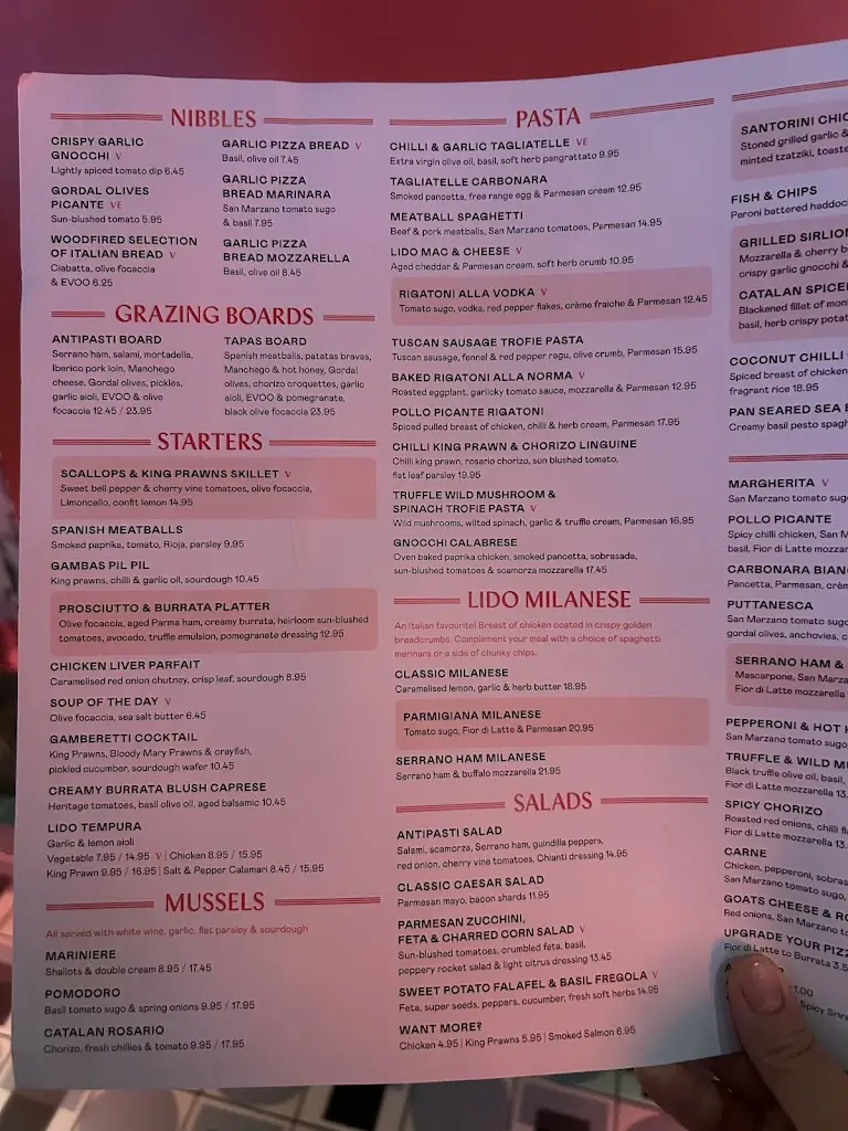 Menu_Lido Musselburgh_Musselburgh_image_4