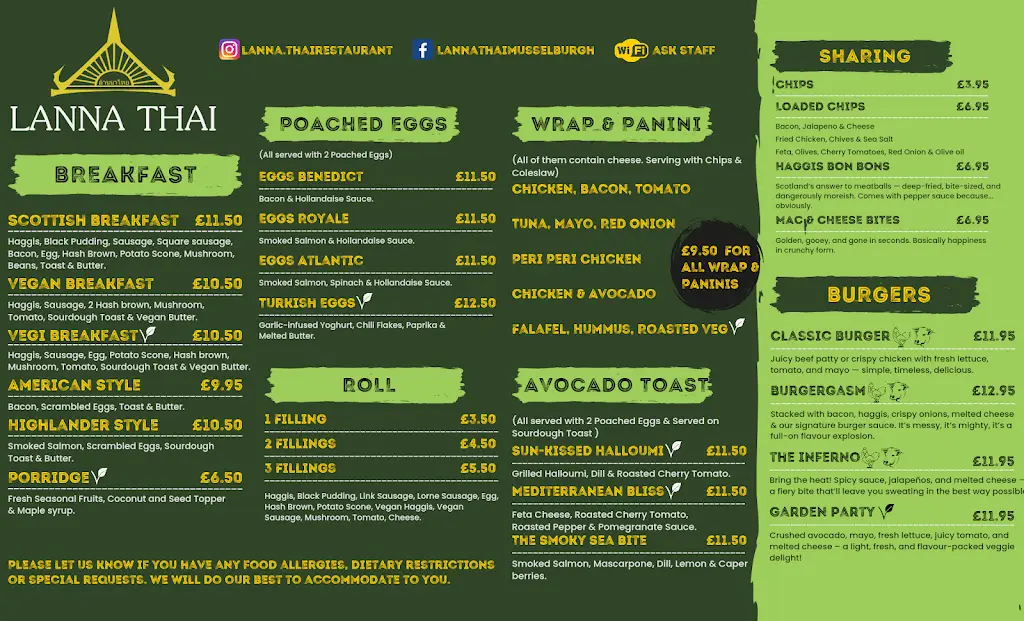 Menu_Lanna Thai_Musselburgh_image_1