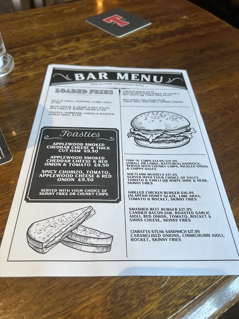 Menu_The Ship Inn_Musselburgh_image_1