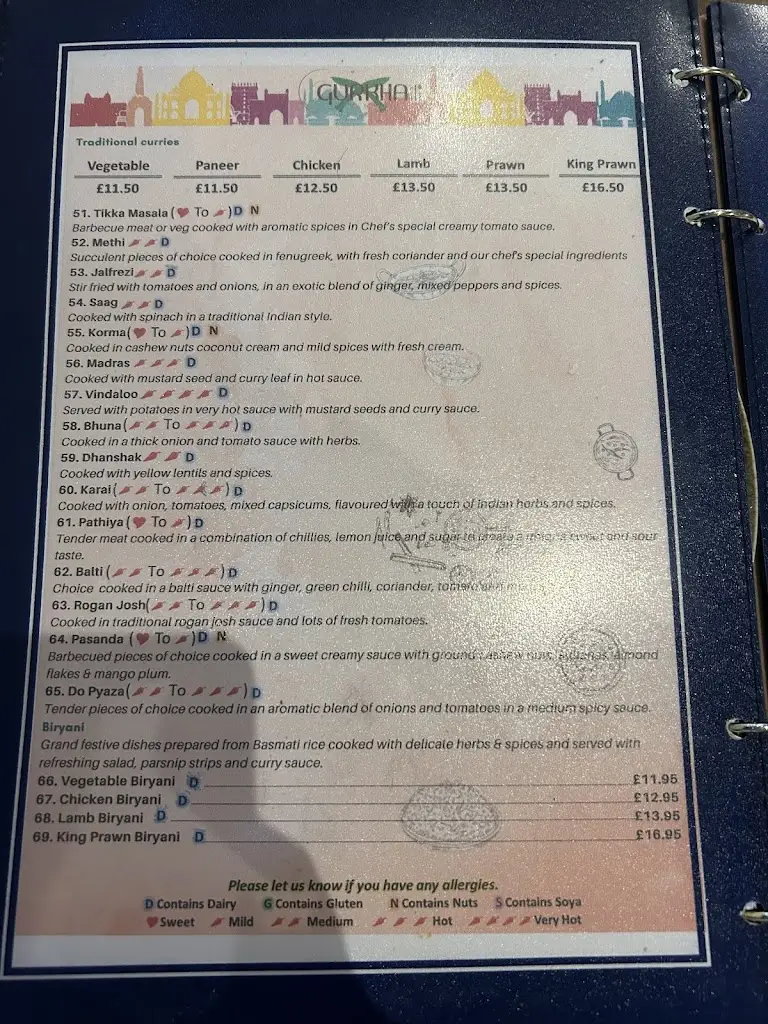Menu_Gurkha Bar & Restaurant_Musselburgh_image_2
