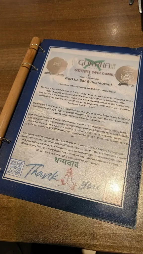 Martyn Stillman_Gurkha Bar & Restaurant_Musselburgh_review