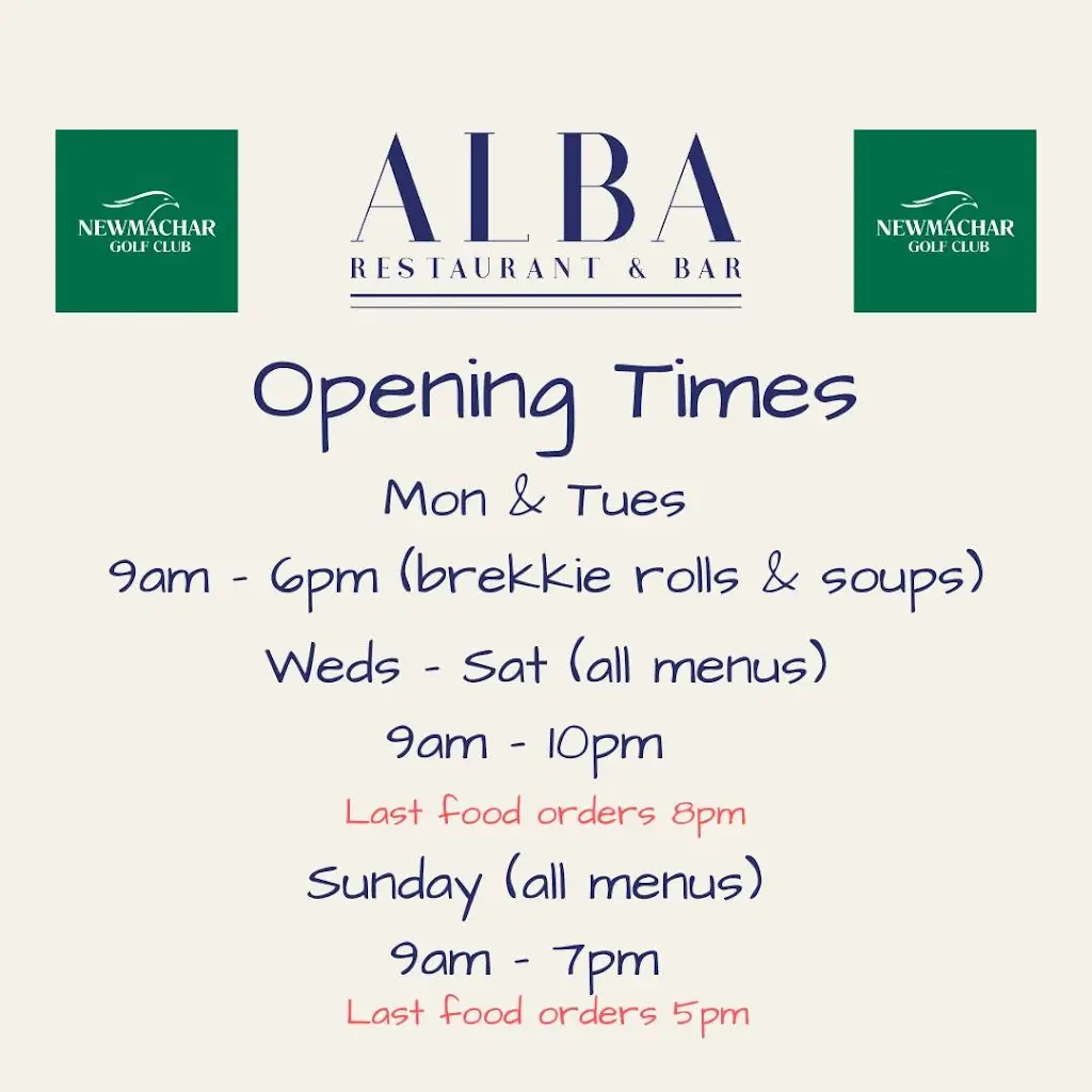 Menu_The Alba Bar & Restaurant_Newmacher_imagen_4