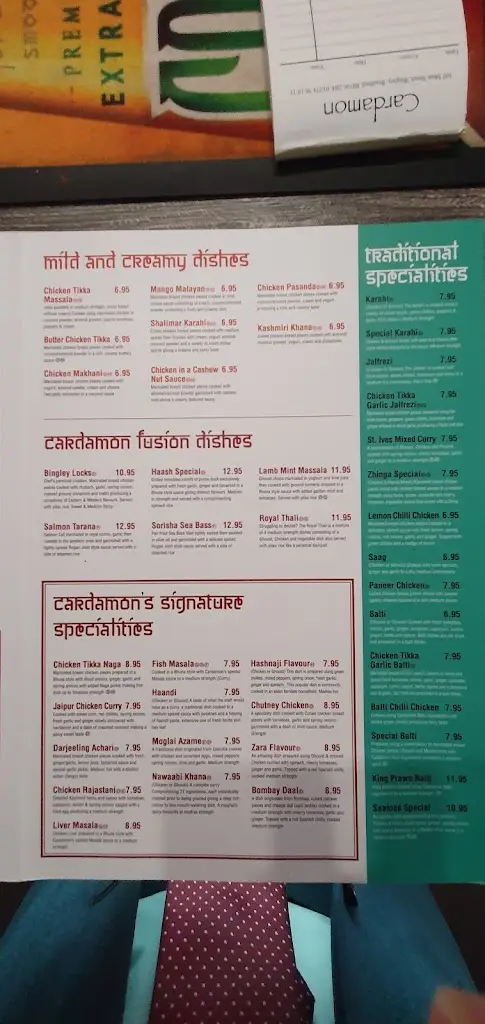 Menu_Cardamon Restaurant_Bingley_image_4