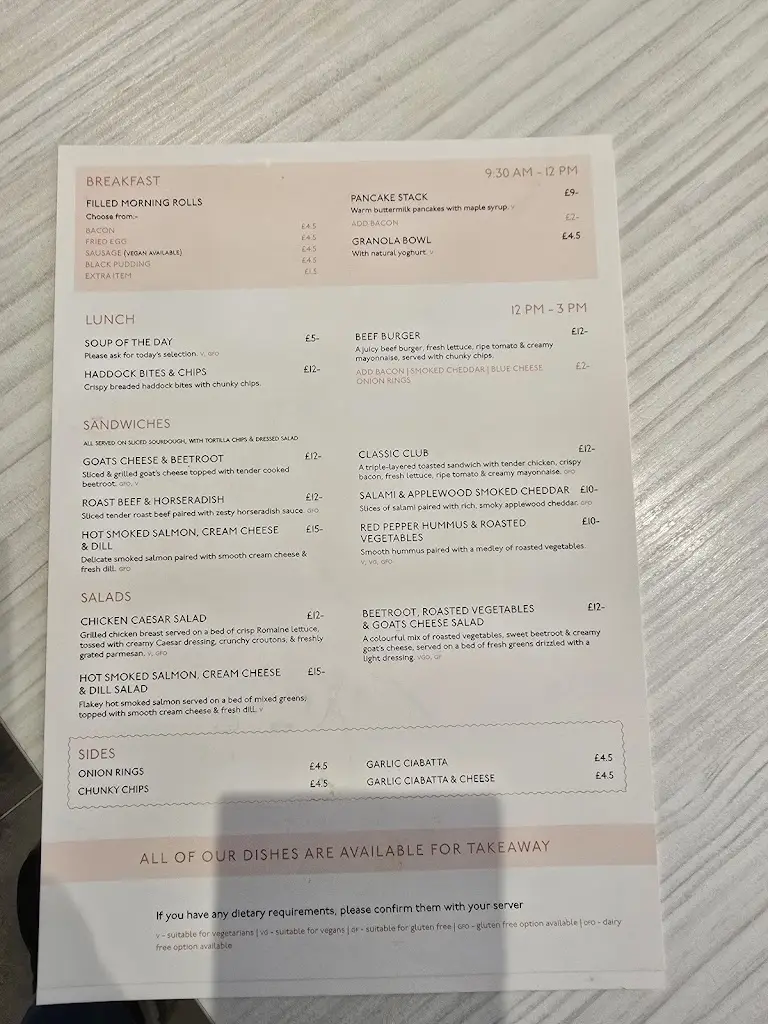 Menu_Sun Dancer, Bar and Restaurant_Nairn_image_2