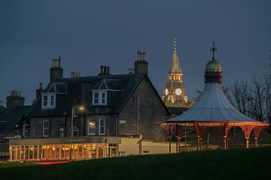 The Bandstand Hotel restaurant in Nairn