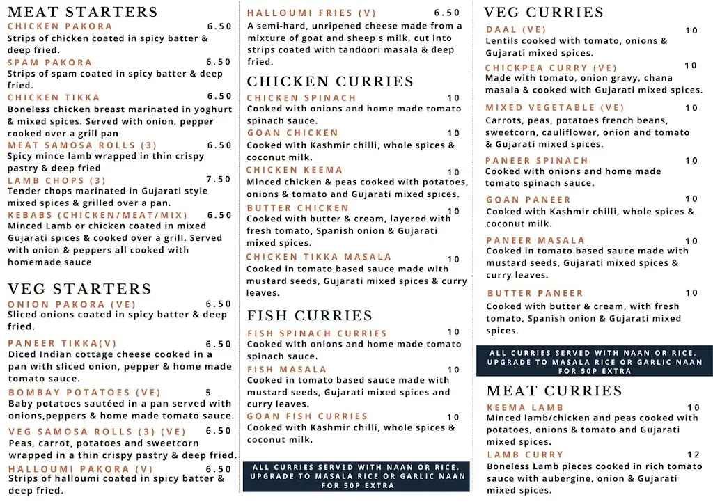 Menu_Peacock Bar Bingley_Bingley_image_2