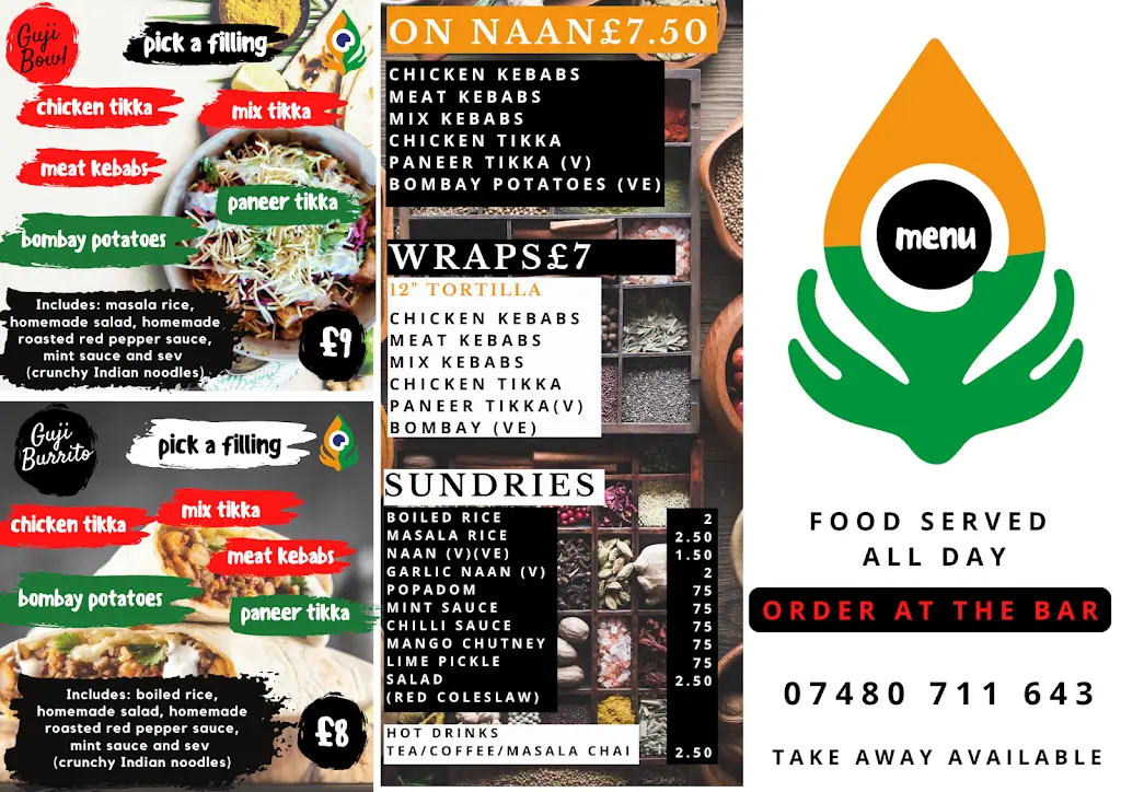 Menu_Peacock Bar Bingley_Bingley_image_4