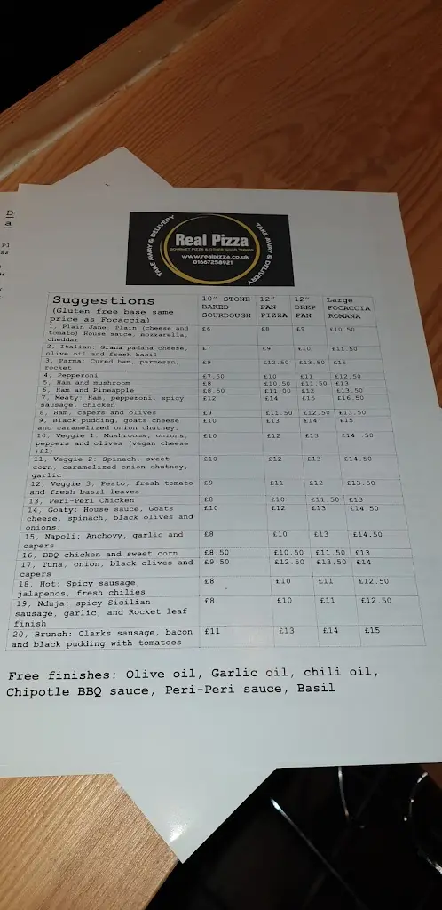 Menu_Real Pizza_Nairn_image_3