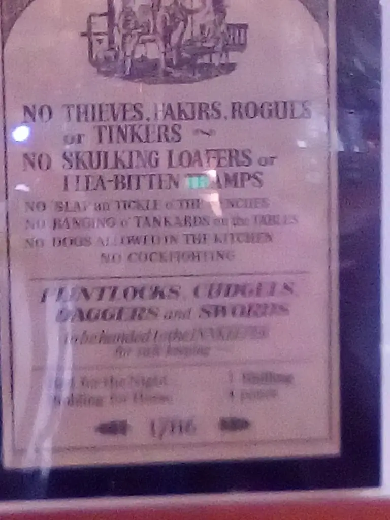 Menu_Uncle Bob’s Bar_Nairn_image_1
