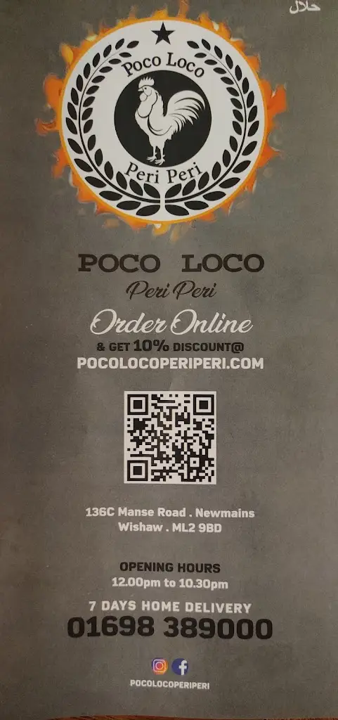 Andrew Stainthorpe_Poco Loco Peri Peri Wishaw_Newmains_review