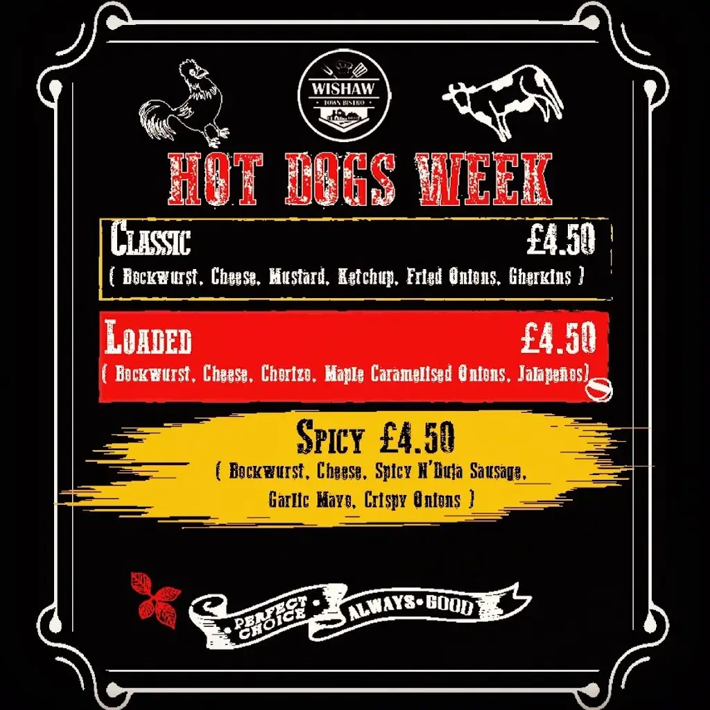 Menu_Town Bistro Wishaw_Newmains_image_1