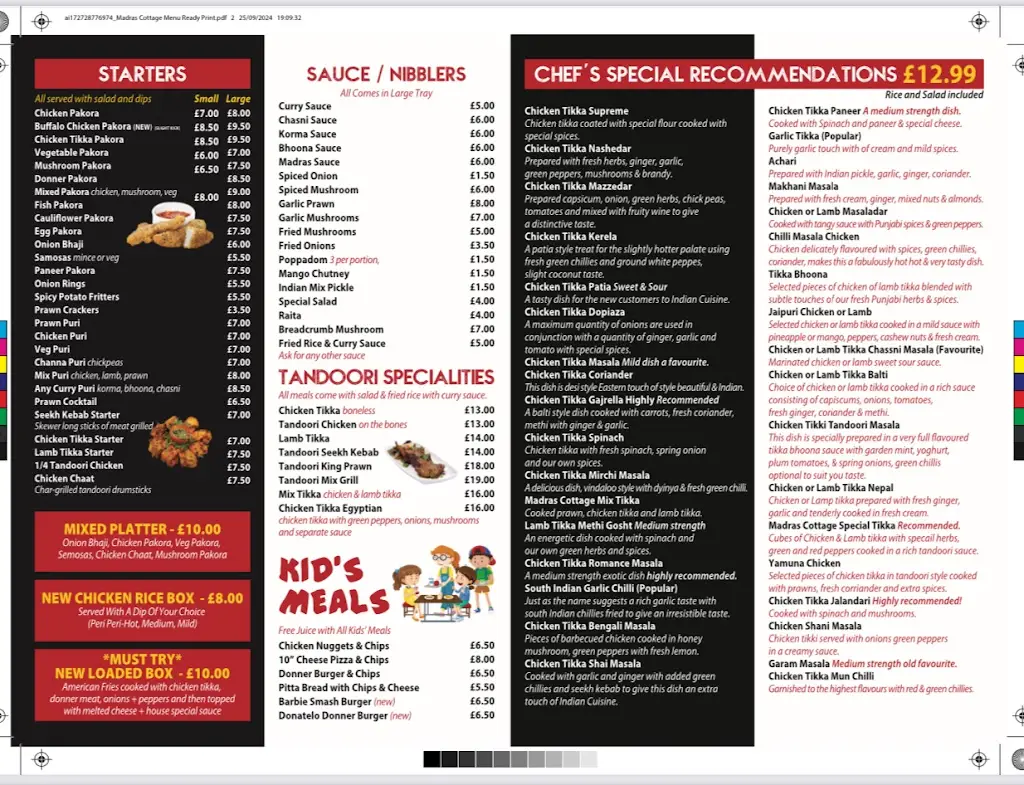 Menu_Madras Cottage_Newmains_image_3