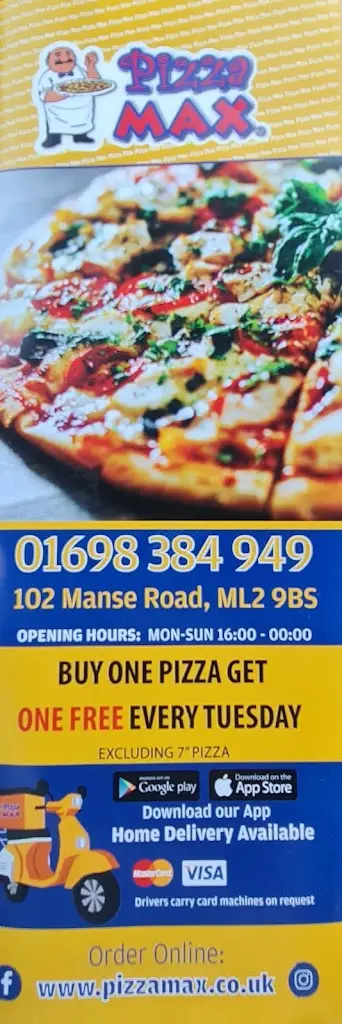 M Ali_Pizza max / Max German Doner_Newmains_recensione