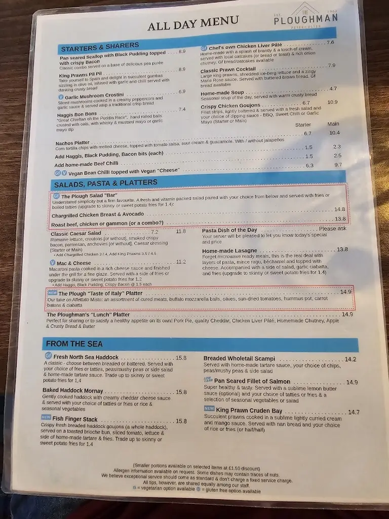 Menu_The Ploughman_Peterculter_image_3