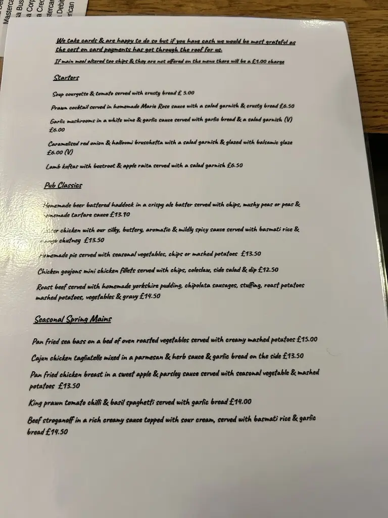 Menu_The Cree Inn_Newton Stewart_image_2