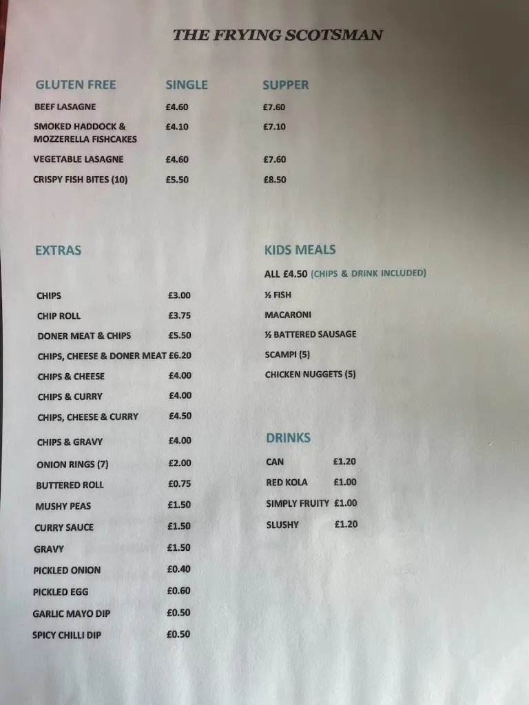 Menu_The Frying Scotsman Wigtown_Newton Stewart_image_1