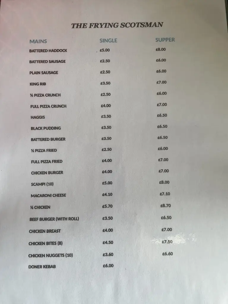 Menu_The Frying Scotsman Wigtown_Newton Stewart_image_2