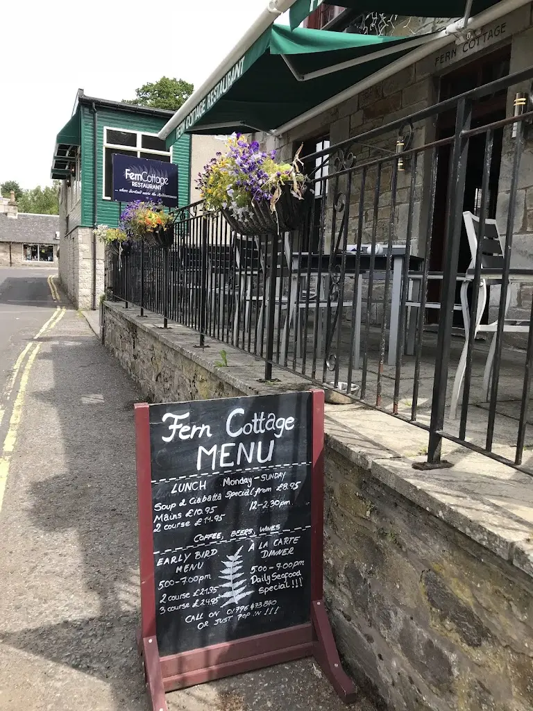 Menu_Fern Cottage Restaurant_Pitlochry_immagine_2