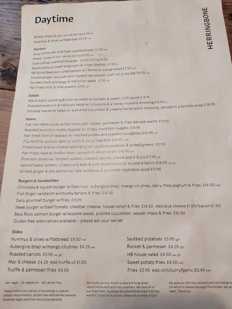 Menu_The Herringbone_North Berwick_image_2