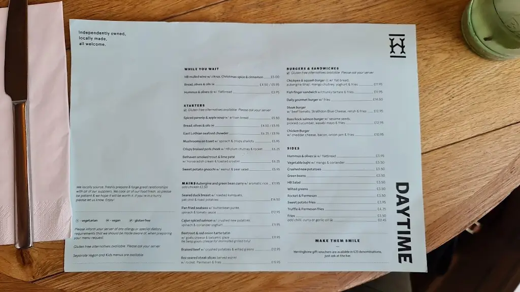 Menu_The Herringbone_North Berwick_image_4