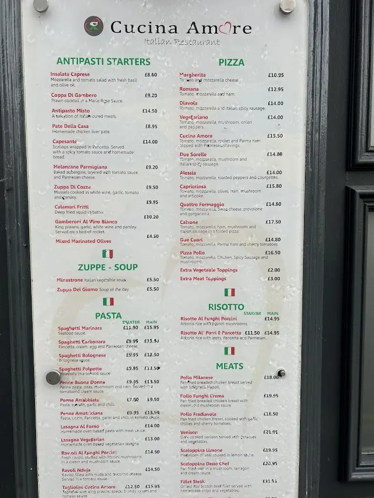 Menu_Cucina Amore_North Berwick_image_2
