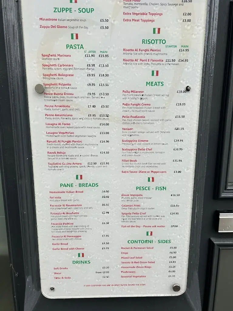 Menu_Cucina Amore_North Berwick_image_3