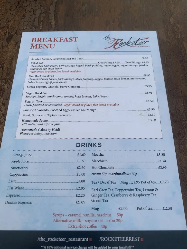Menu_The Rocketeer Restaurant_North Berwick_image_3