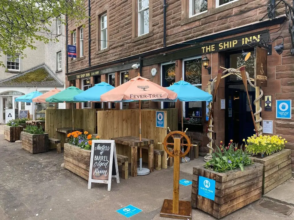 The Ship Inn restaurant in North Berwick