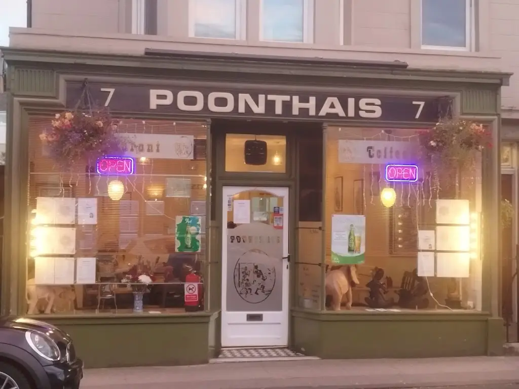 Poonthai's restaurant in North Berwick
