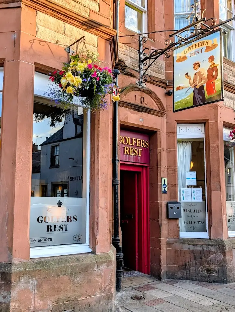 The Golfers Rest restaurant in North Berwick