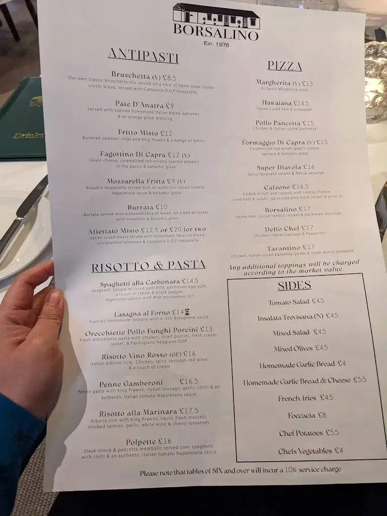 Menu_Borsalino_Newtonhill_immagine_3