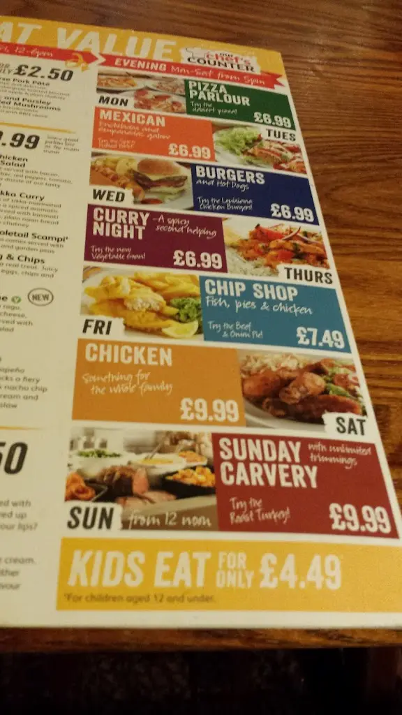 Menu_Mains Of Balquharn Brewers Fayre_Newtonhill_immagine_2