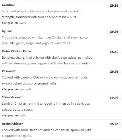 Menu_Nawabi Voj_Newtonhill_image_1