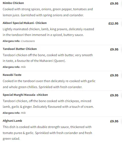 Menu_Nawabi Voj_Newtonhill_image_3