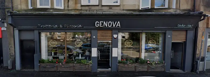 Trattoria Genova restaurant in Paisley
