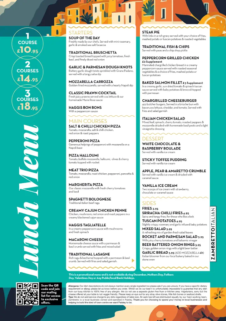 Menü_Zambretto Italian_Paisley_Bild_3