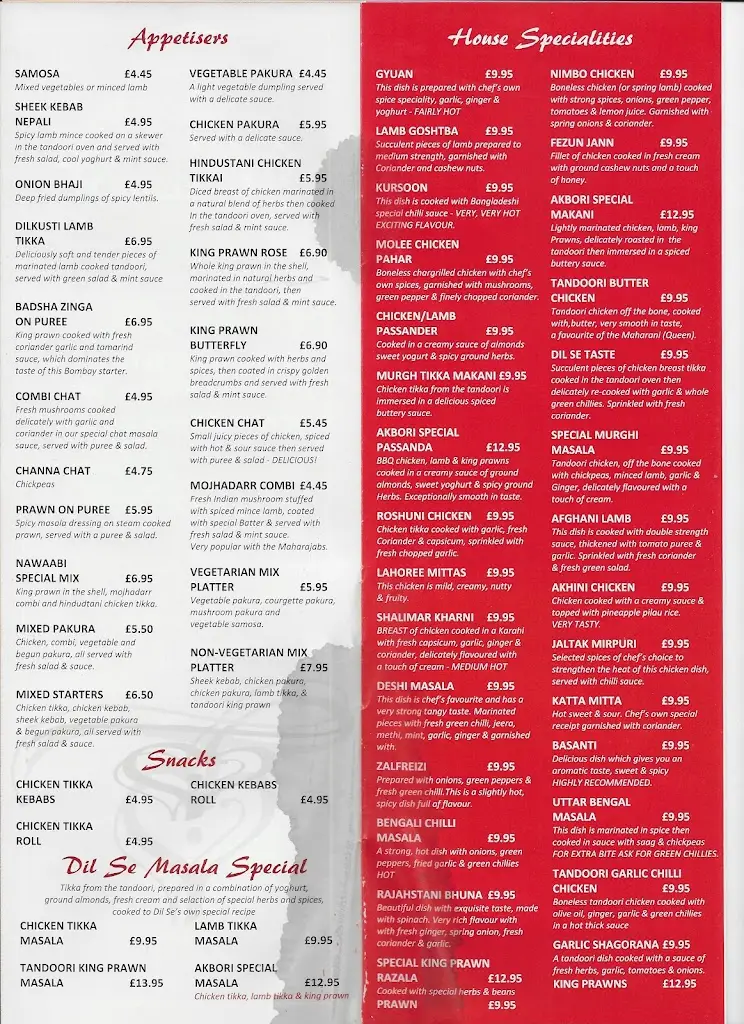 Menu_Dil Se Portlethen_Portlethen_image_3