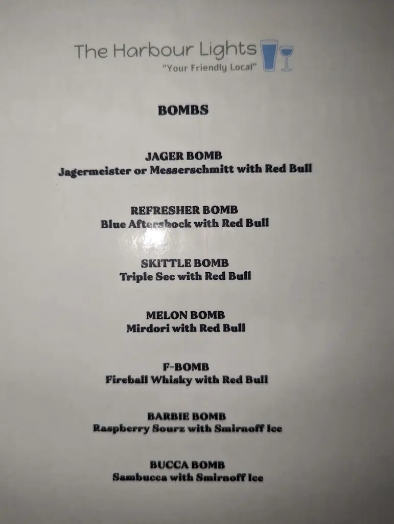 Menu_The Harbour Lights  Ltd_Peterhead_image_1