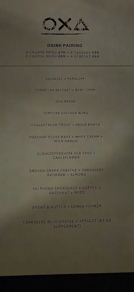 Menu_Restaurant OXA_Birkenhead_image_1