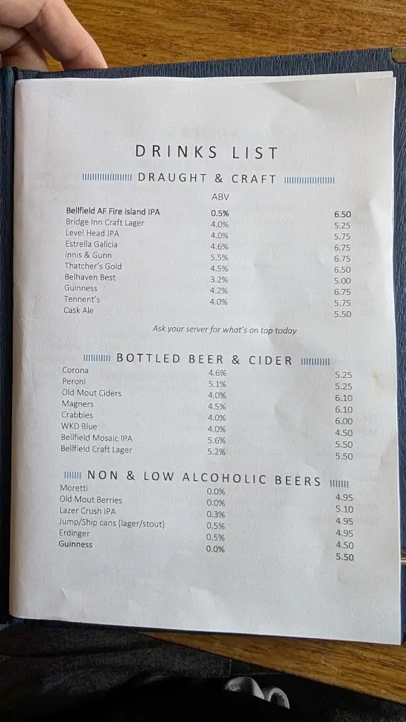 Menu_The Bridge Inn_Ratho_image_2