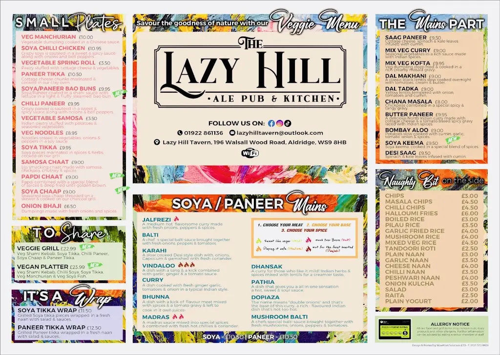 Menu_Lazy Hill Tavern Ale Pub & Kitchen_Aldridge_image_2