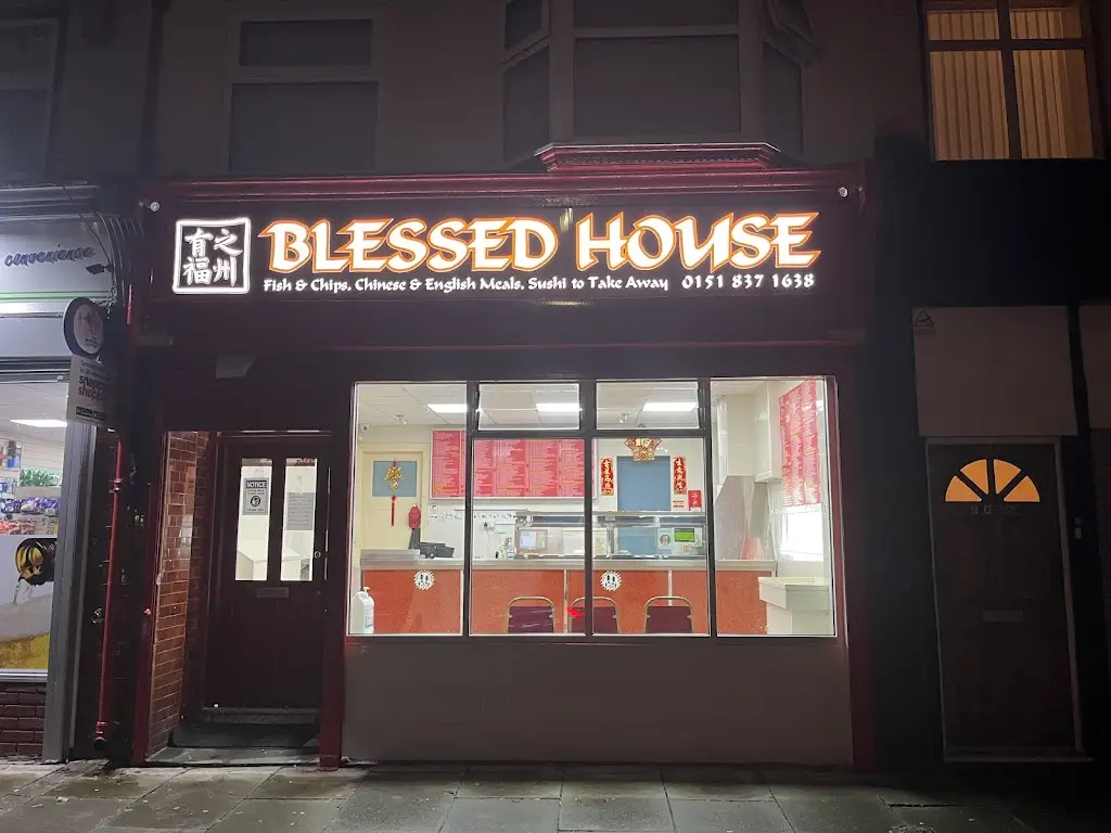 Blessed House restaurant in Birkenhead