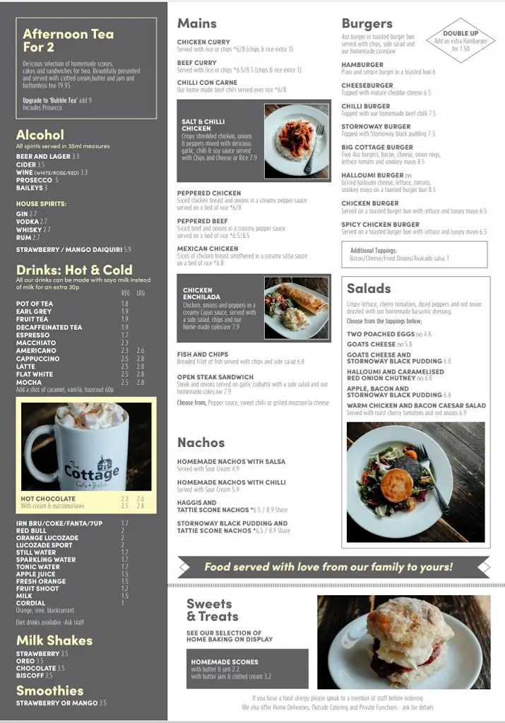 Menu_The Cottage Cafe Bistro_Port Glasgow_image_2