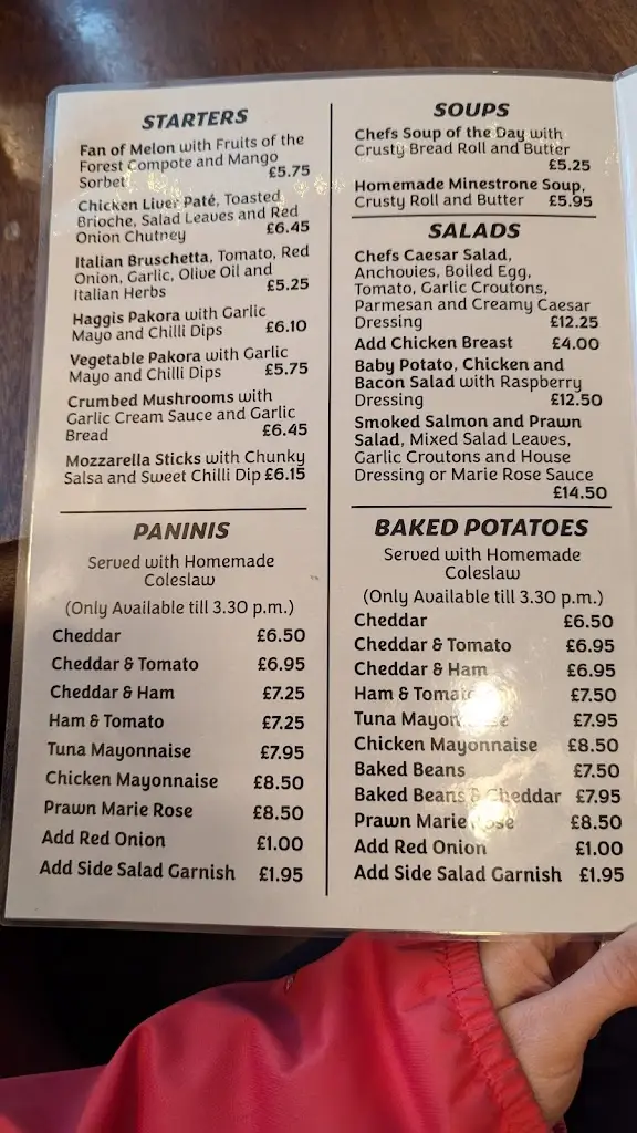 Menu_Black Bull Inn_Rothesay_immagine_4