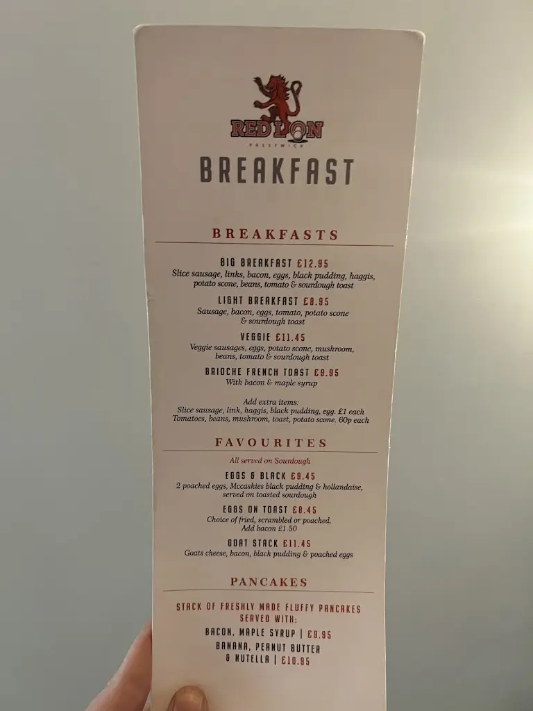 Menu_The Red Lion_Prestwick_image_2
