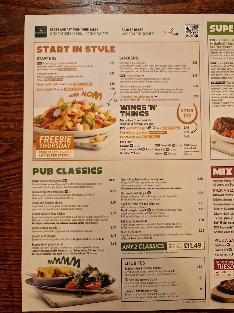 Menu_Arrowe Park_Birkenhead_image_1