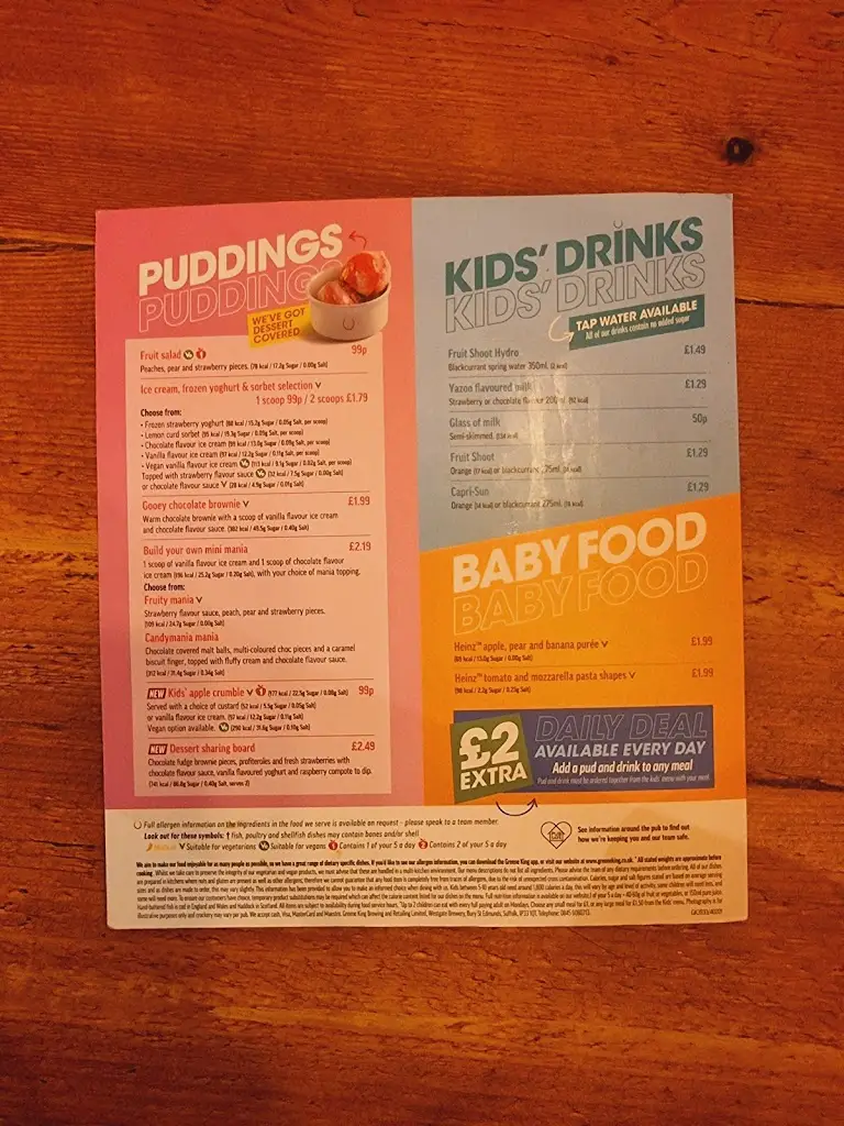 Menu_Arrowe Park_Birkenhead_image_2