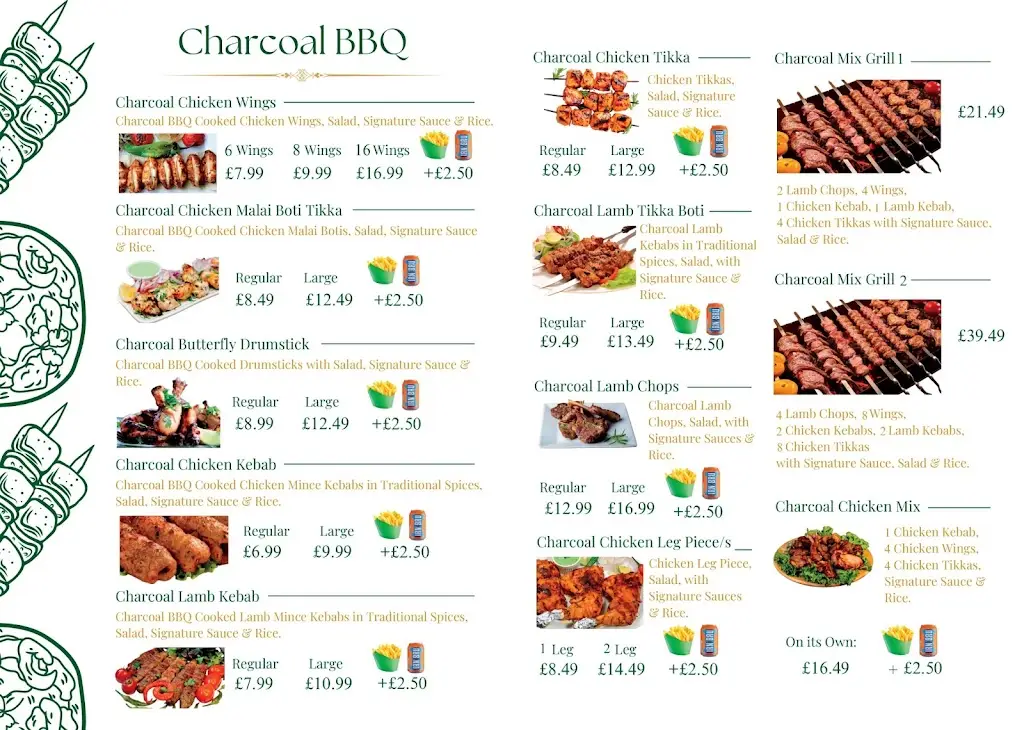 Menu_Ghani's Prestwick_Prestwick_image_1