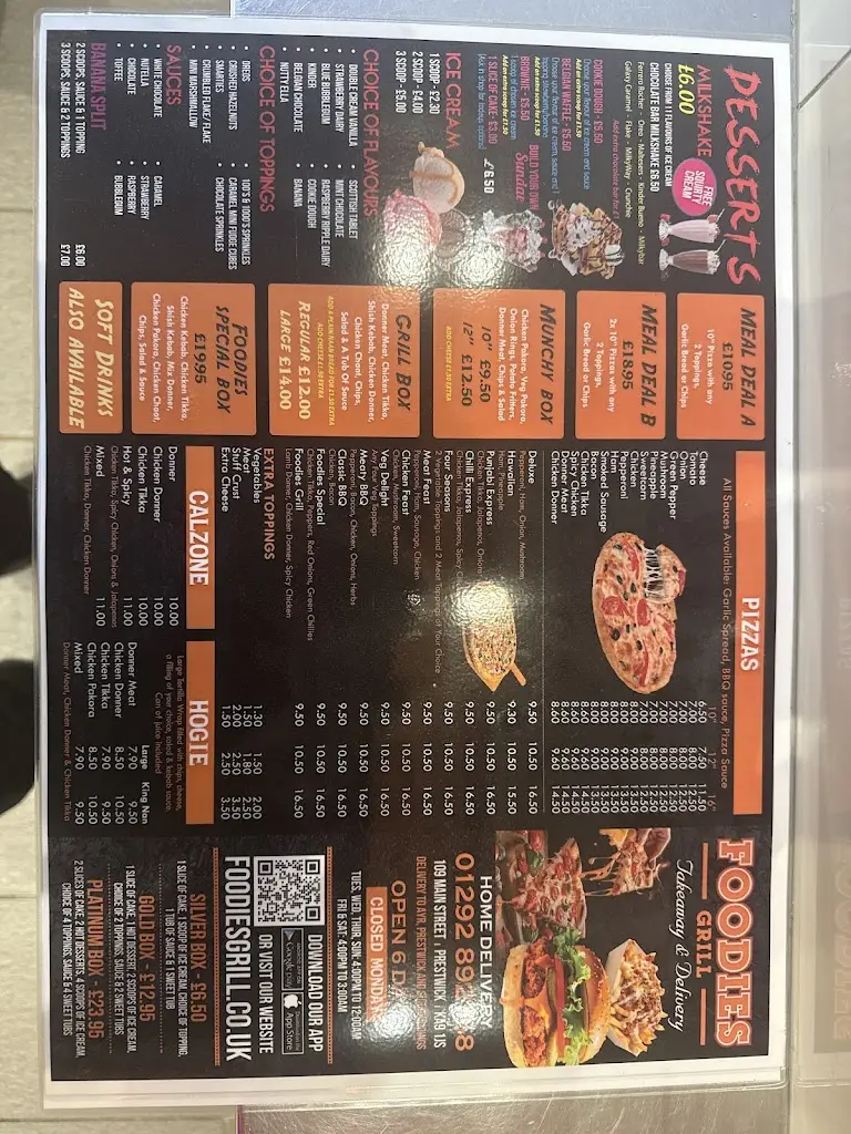 Menu_FOODIES GRILL_Prestwick_image_4