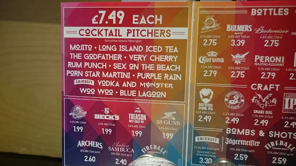 Menu_The Prestwick Pioneer - JD Wetherspoon_Prestwick_image_4